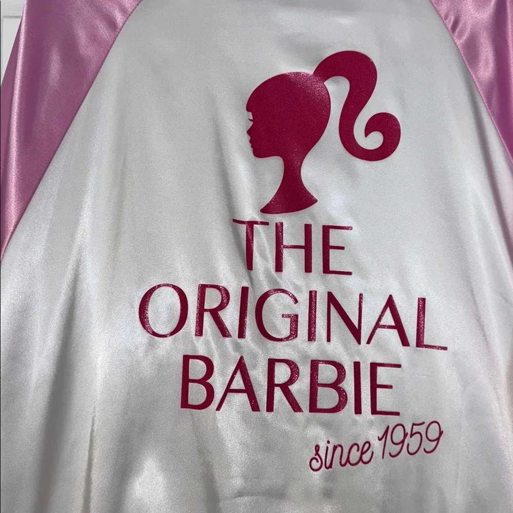The Original Barbie Bomber Satin Jacket - Picture 4 of 4